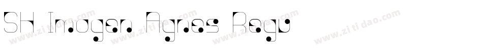 SH Imogen Agnes Regu字体转换